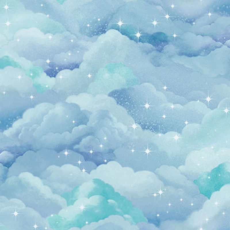 Image of Holden Decor Dreamland Aqua Children's Wallpaper, Blue 14131
