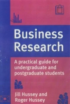 Image of Business Research by Jill Hussey Paperback