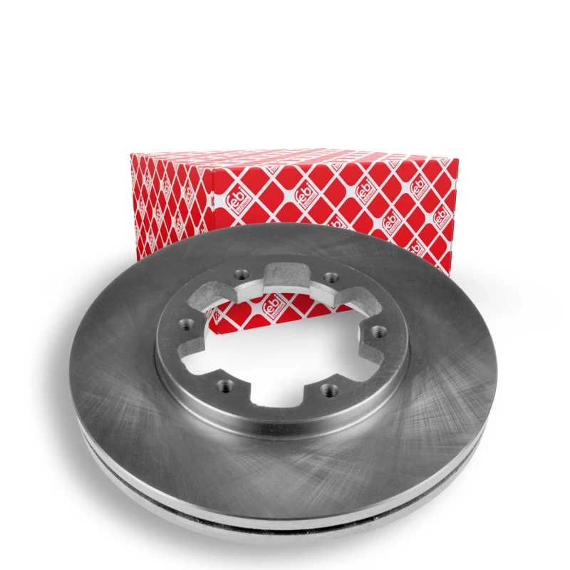 Image of FEBI BILSTEIN 18895 Brake disc Front Axle, internally vented, Coated Brake Disc (82)
