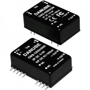 image of Danube CWS 2405A5M DCDC converter print 24 Vdc 5 Vdc 1 A 6 W No. of outputs 1 x