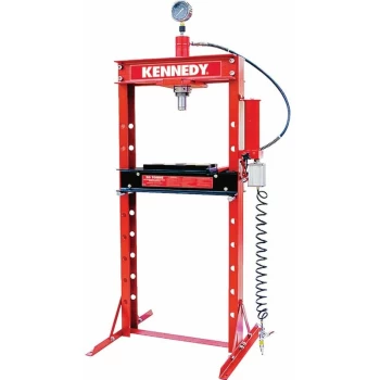 image of Air Hydraulic Floor Standing Workshop Press 20- Tonne 2018 Version - Kennedy