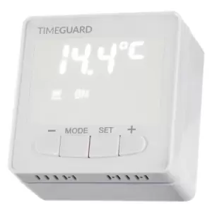 image of Timeguard WiFi Controlled Digital Room Thermostat - TRTWIFI