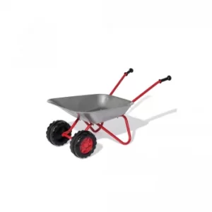 Image of Kids Metal Wheelbarrow with Double Front Wheel