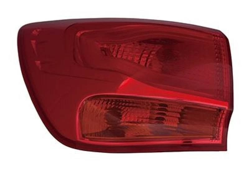 Image of VAN WEZEL 8359931 Rear light Outer section, without bulb holder, Left, P21W Combination Rearlight (391)