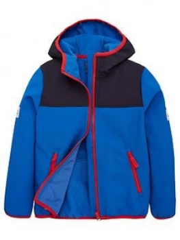 Image of Boys, Jack Wolfskin Kids Fourwinds Jacket - Blue, Size 11-12 Years