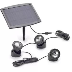 Image of Pontec 77939 Pond lighting 3 Piece set LED (monochrome) 0.5 W Black