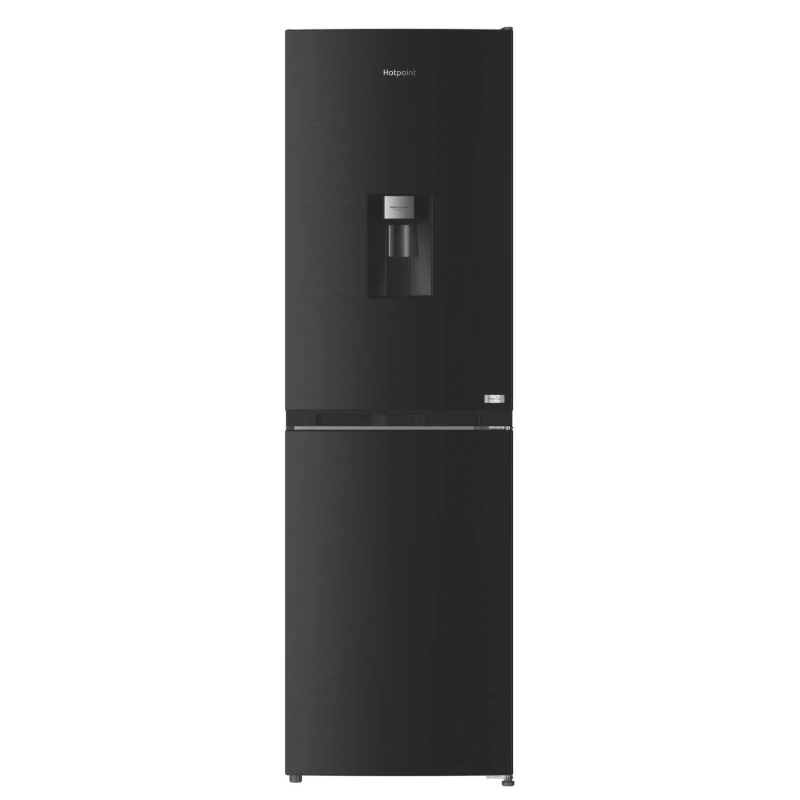 Image of Hotpoint VitalCare HPKF 3241W XR4UK 181cm 50/50 Total No Frost Fridge Freezer - Black - E Rated