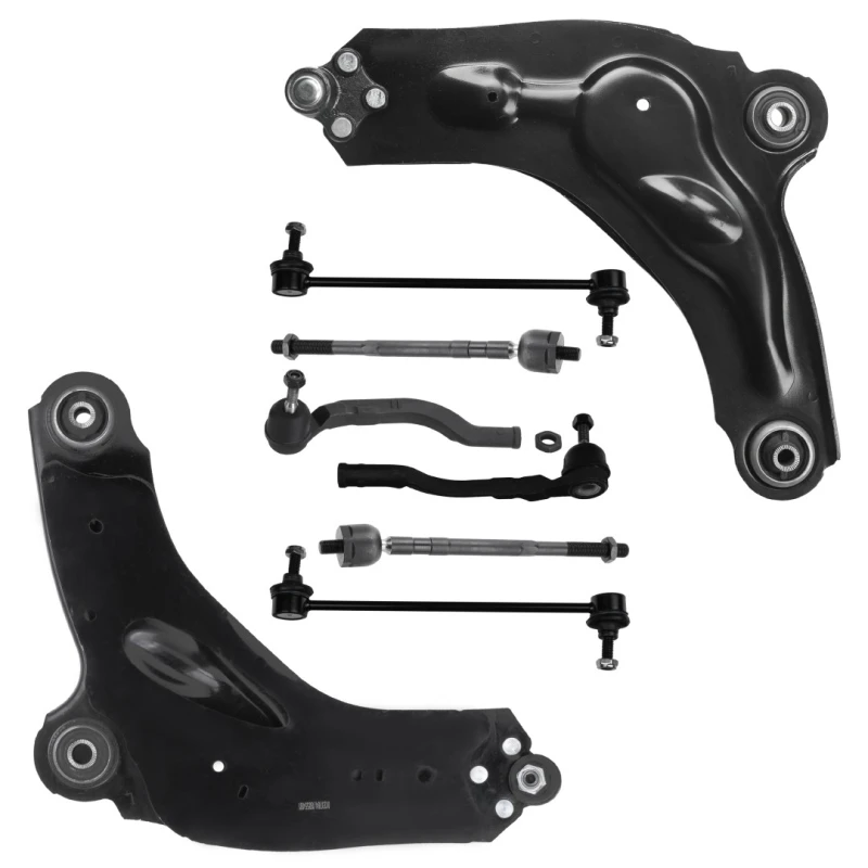 Image of RIDEX 772S1136 Control arm repair kit with axle joint, Front Axle Right, Control Arm Steel Suspension Kit (772)