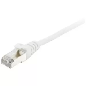 Image of Equip 605514 RJ45 Network cable, patch cable CAT 6 S/FTP 5m White gold plated connectors