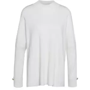 Image of Barbour International Enfield Knitted Jumper - Cream