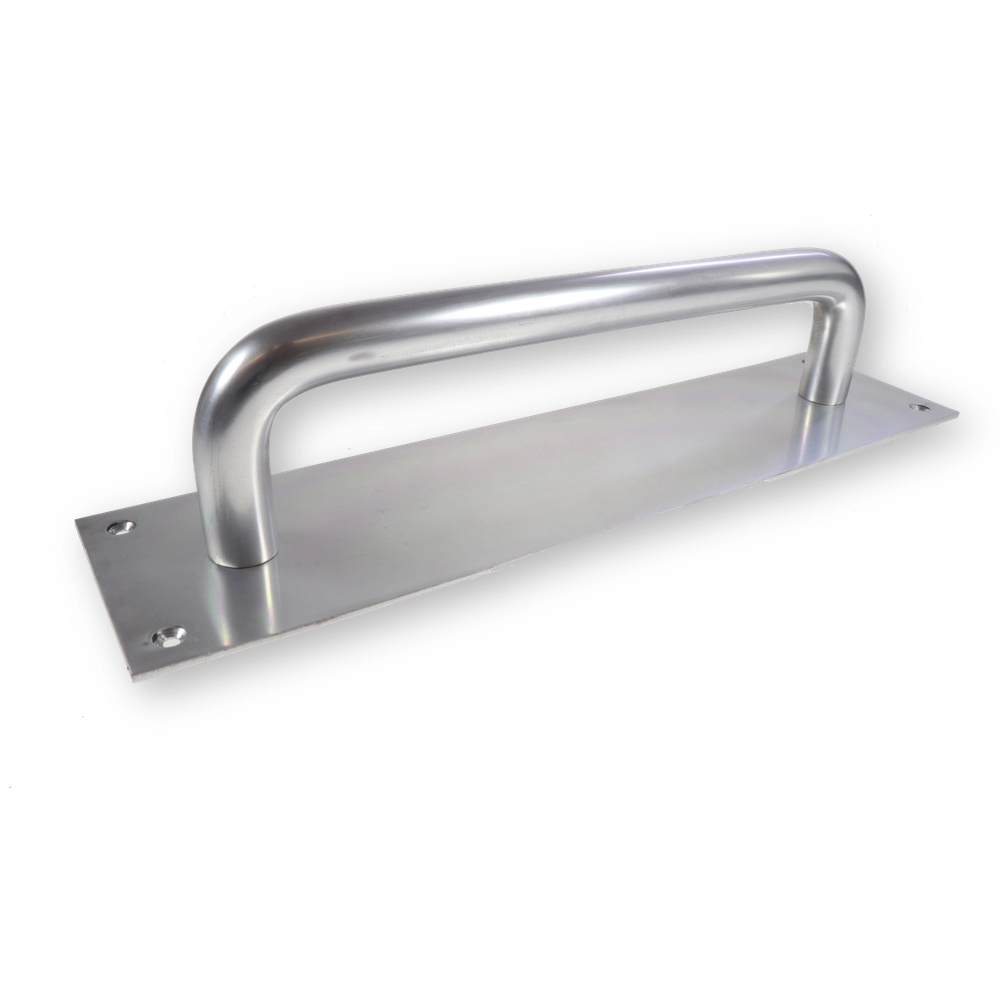 image of LocksOnline Aluminium Pull Handle on Plate