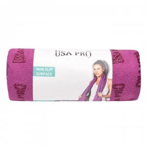 image of USA Pro Yoga Towel - Purple