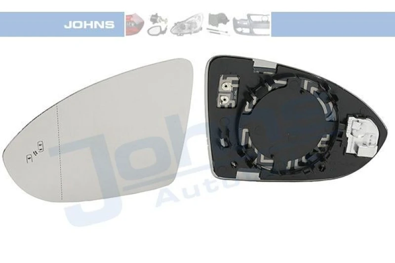 Image of Wing mirror glass JOHNS 95 45 37-83