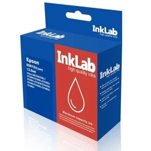 Image of InkLab 612 Epson Compatible Cyan Replacement Ink