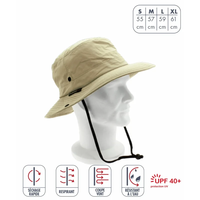 Image of Bob anti-uv Elementerre Alouette Beige Unisex L (59 cm)