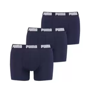 image of Puma 3 Pack Boxers Mens - Blue