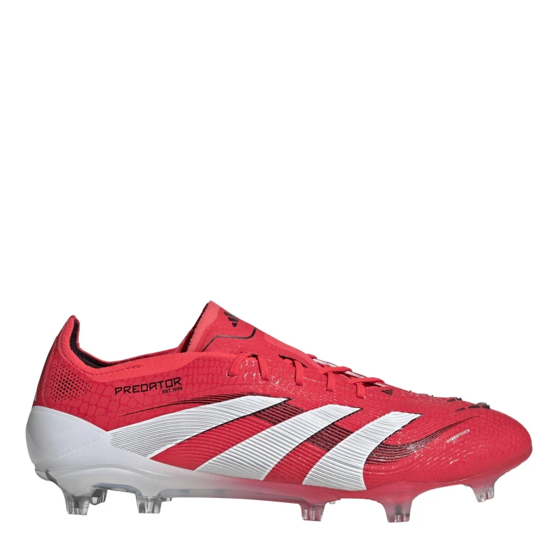 Image of adidas Predator Elite Firm Ground Football Boots Red/White male 6.5 (40)