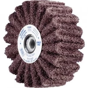 Image of PFERD 44642501 HORSE POLINOX grinding wheel with thread M 14 125 x 50 Mm corundum A 100 design PNG 125mm 2 pc(s)