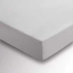 Image of Fable Brushed Cotton Single Fitted Sheet, Oxford Grey
