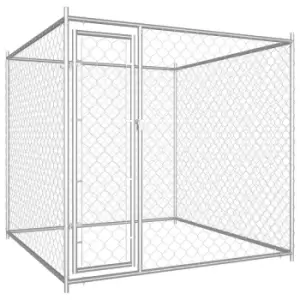 Image of Vidaxl Outdoor Dog Kennel 193X193X185 Cm