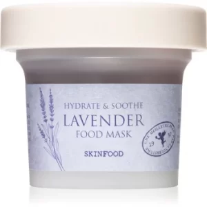 image of Skinfood Food Mask Lavender Hydrating Gel Mask To Soothe And Strengthen Sensitive Skin 120 g