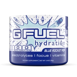 image of G Fuel Hydration Blue Rocket Pop Tub (30 Servings)