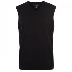 Image of Callaway Sweatshirt Vest Mens - Black