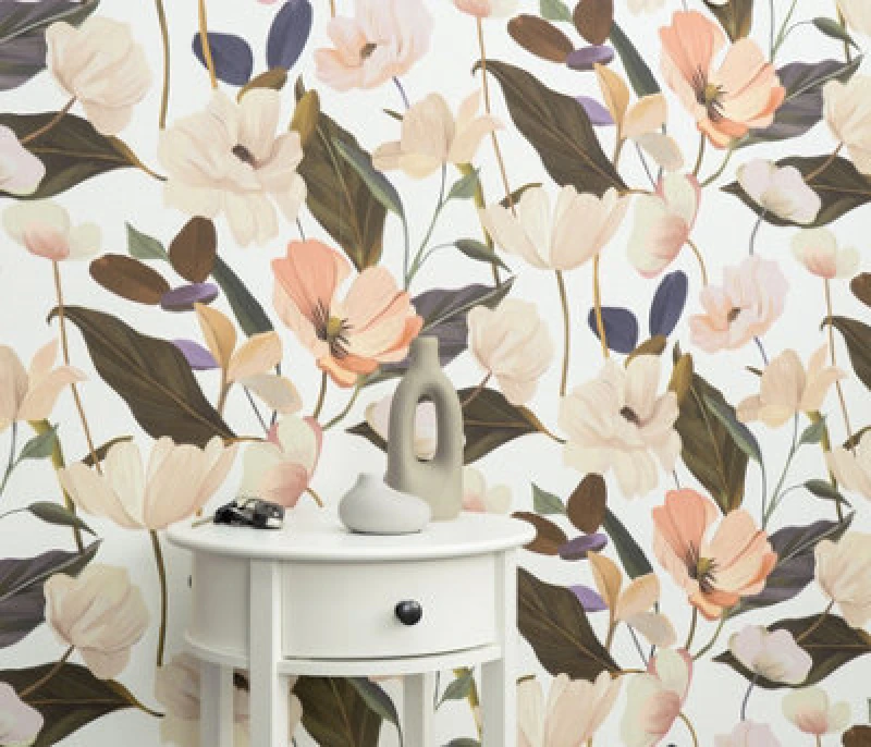Image of Erismann Wallpaper Fairy Blossom Pink