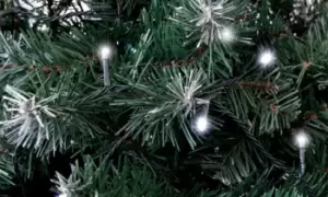 Image of Up to 600 Benross Battery Operated Christmas Timer LED Lights: White/600 Lights