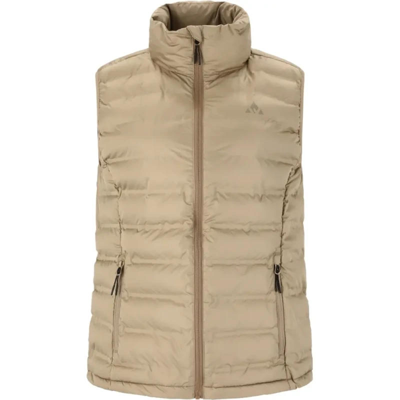 Image of Womens sleeveless down jacket Whistler Froze Beige Female 40