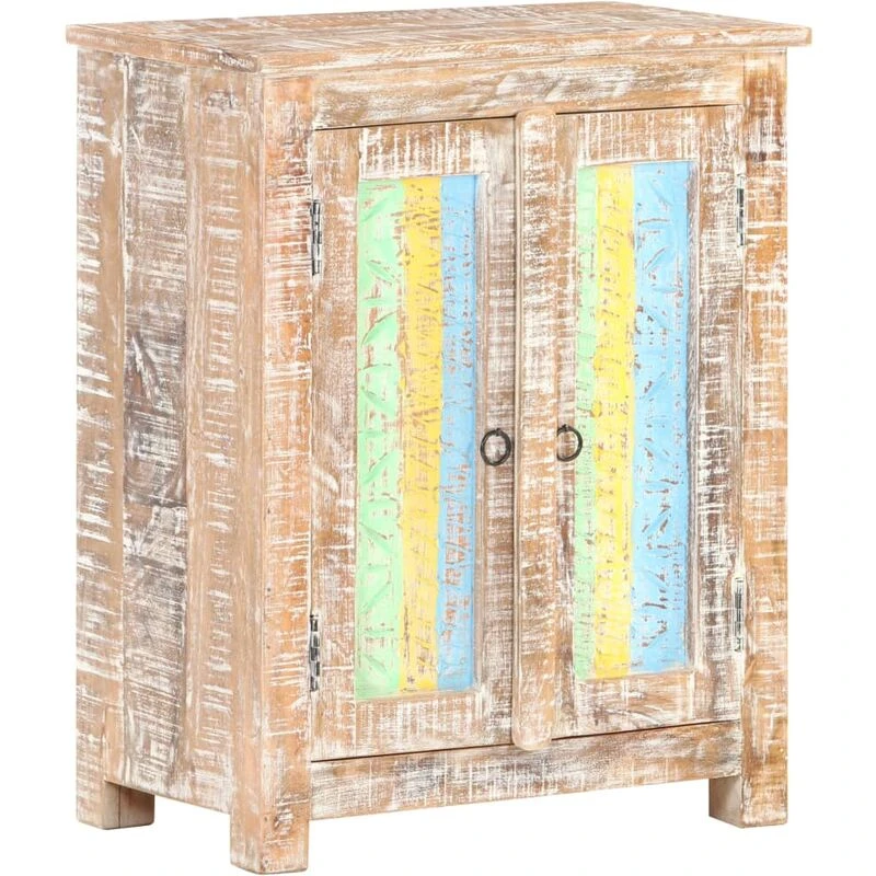 Image of VIDAXL Sideboard 61x35x76cm Rough Acacia Wood Vidaxl 8720286069325