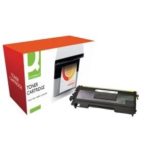 image of Q-Connect Compatible Solution Brother Black Laser Toner Ink Cartridge TN2000