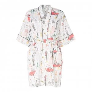 Image of Bedhead Happily Robe - 6332B Happily