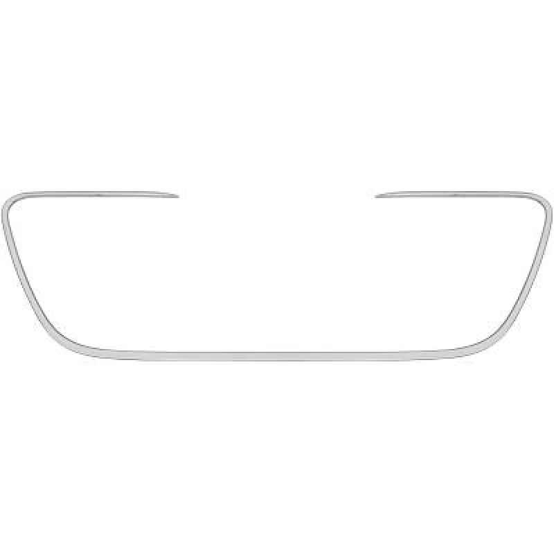 Image of Trim / Protective Strip, radiator grille DIEDERICHS 4244041