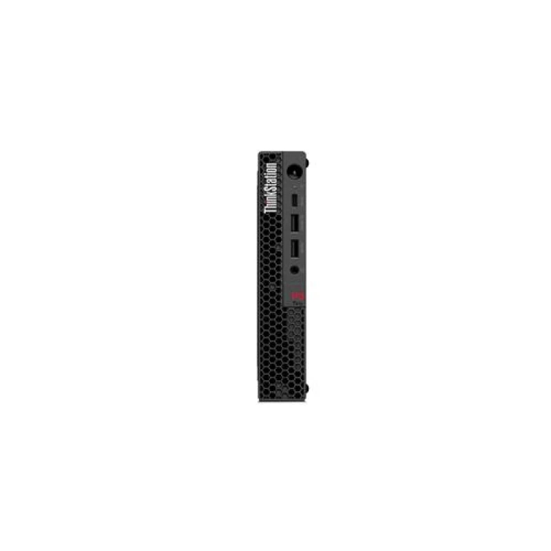 Image of Lenovo ThinkStation Intel 14700 16GB RAM 512GB SSD T400 Windows 11 Pro Desktop PC 30H0005HUK Black