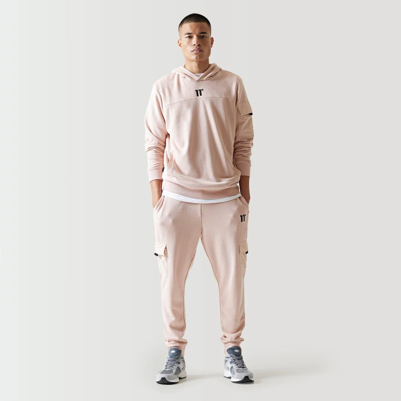 Image of 11 Degrees Woven Pocket Joggers - Putty Pink Putty Pink 11D3310-567-XS-11D