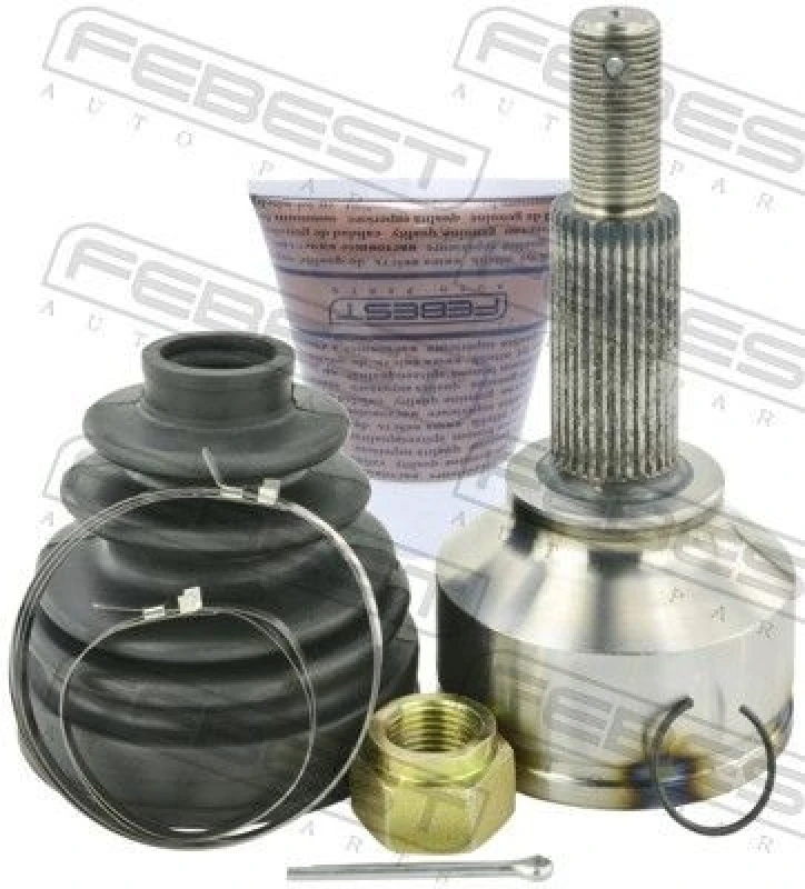 Image of FEBEST 2110-TTF CV Joint Front Axle Joint Kit,drive shaft (5)