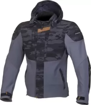 Image of Macna Hoodini Textile Jacket, blue Size M blue, Size M