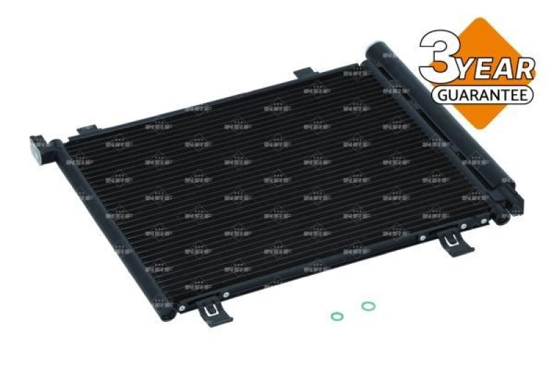 Image of NRF 350045 Condenser with seal ring, with nitrogen filling Aluminium Condenser,air conditioning (448)