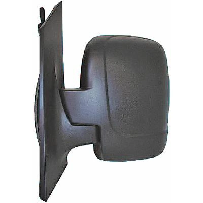 Image of DIEDERICHS 3497025 Wing mirror Left, black, Convex Outside Mirror (50)