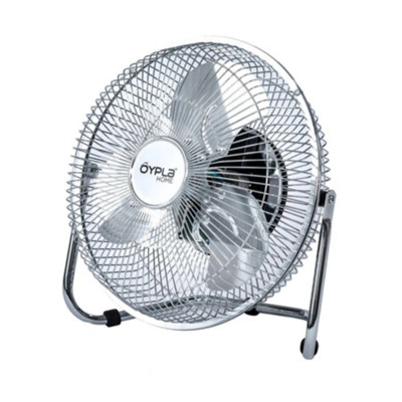 Image of Oypla 9" Electric Floor Fan Silver