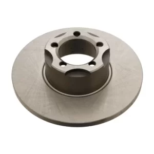 Image of Single of Brake Discs 30197 by Febi Bilstein Front Axle