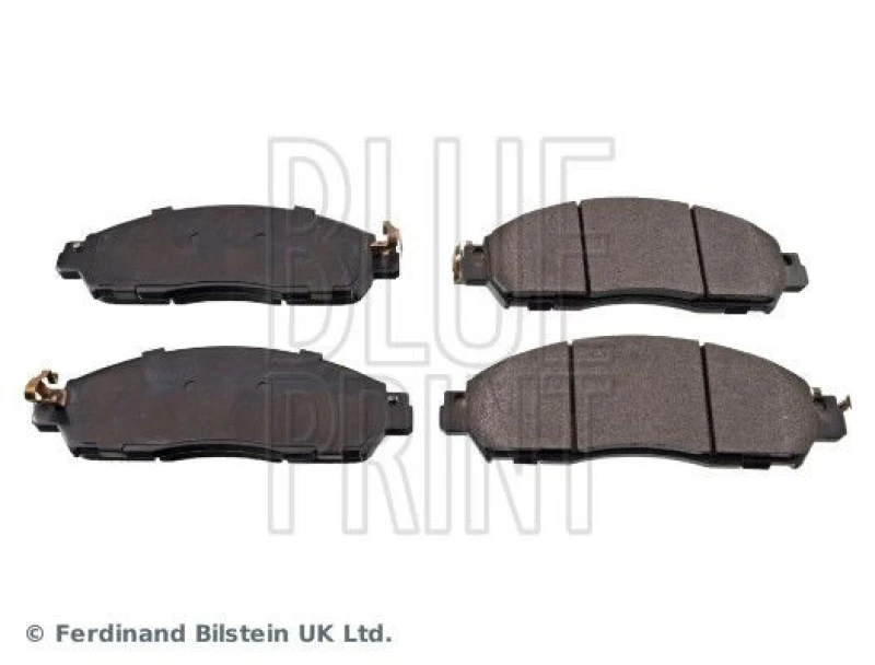 Image of Blue PRINT Brake pad set Blue PRINT ADN142183