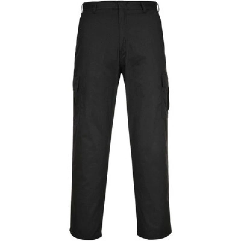 Image of Portwest C701 Combat Trousers C701BKR50 Colour: Black