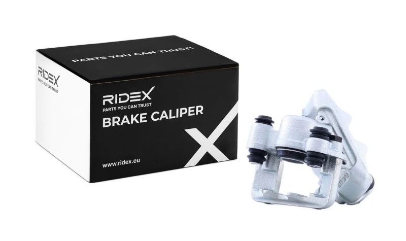 Image of RIDEX 78B1830 Brake caliper Rear Axle, without holder Cast Iron Brake Caliper (78)