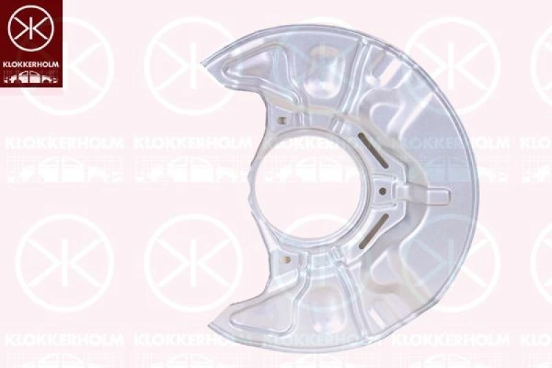 Image of KLOKKERHOLM Brake disc backing plate KLOKKERHOLM 8119377