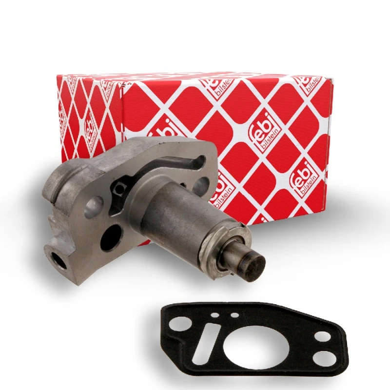 Image of FEBI BILSTEIN 25058 Tensioner, timing chain with gasket/seal Tensioner,timing chain (571)