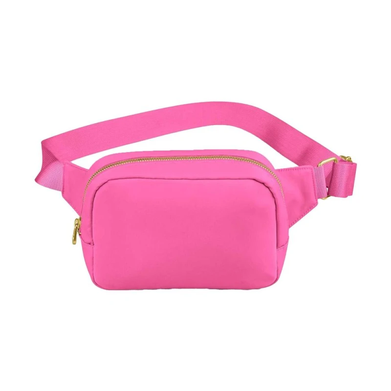 Image of Bagbase Mens Sundae Crossbody Bag in Raspberry Raspberry Male