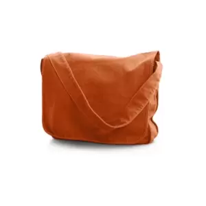 Image of Bags By Jassz Canvas Messenger Bag (One Size) (Canadian Autumn Maple)