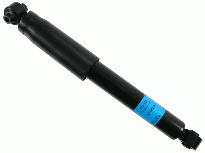 Image of RIDEX 854S1441 Shock absorber Rear Axle, Gas Pressure, Twin-Tube, Telescopic Shock Absorber, Bottom eye Shock Absorber (854)